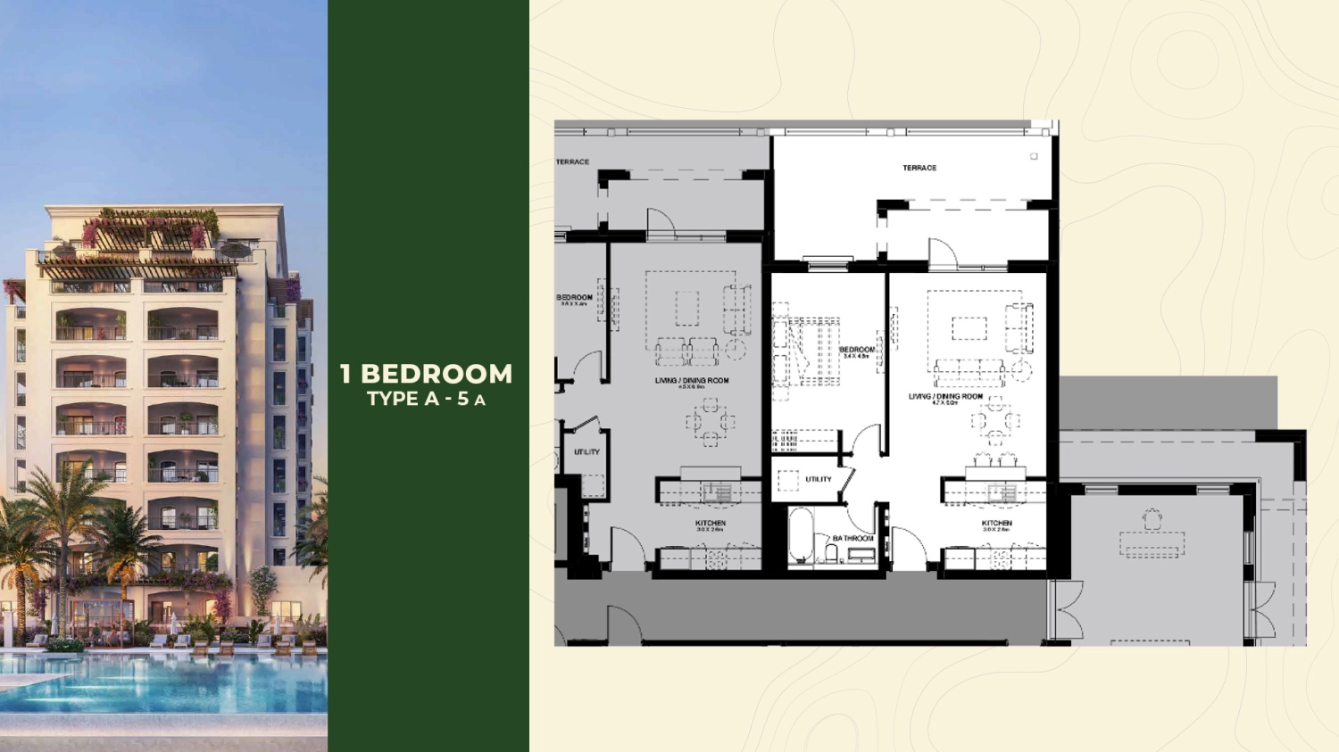 1 BR - Type A